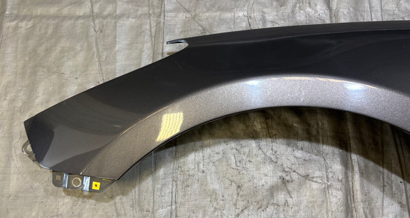 2010-2016 Hyundai Genesis Coupe Driver Side Fender Panel / Gran Premio Gray  HG033