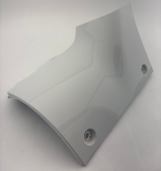2020-2024 Jeep Gladiator JT Driver Side Fender Wiper Cowl End Plate Trim Panel / Bright White  JT004