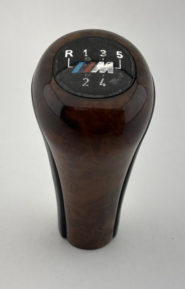 1996-2002 BMW Z3 5 Speed Manual M Sport Fine Wood Shift Knob / OEM /   Z3039