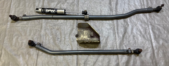 2018-2024 Jeep Wrangler JL Gladiator JT Synergy MFG Steering Linkage Kit w/ Fox Stabilizer / FAD Skid Plate / USED / JT004