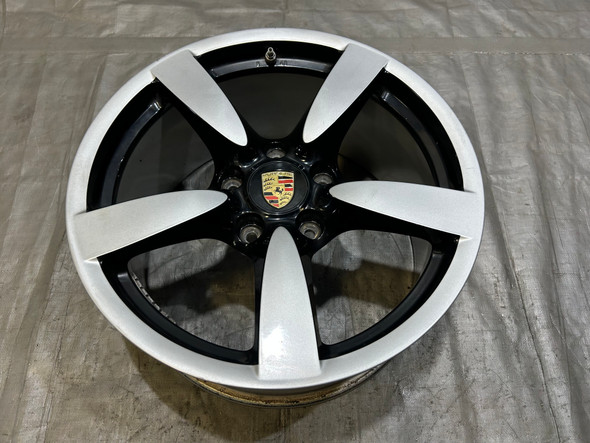 2008 Porsche 987 Boxster Limited Edition 18x9" Rear Wheel Rim / OEM / BC038