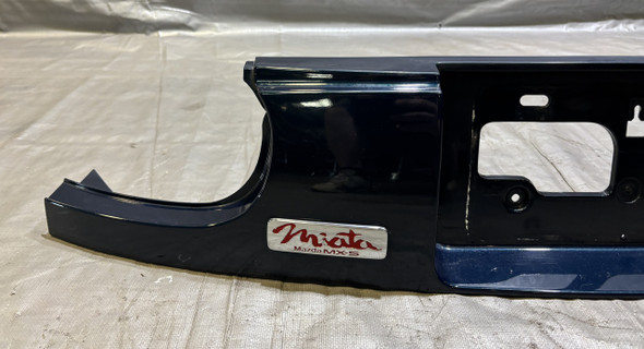 1990-1997 Mazda Miata Rear Finish Panel / License Plate Panel / Montego Blue Mica  NA113