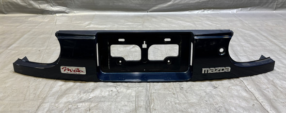 1990-1997 Mazda Miata Rear Finish Panel / License Plate Panel / Montego Blue Mica  NA113