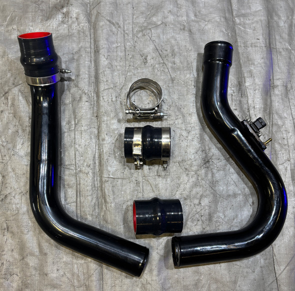 2006-2010 Pontiac Solstice GXP / Saturn Sky Redline Aftermarket Intercooler Piping / Black / USED / 101K PS076