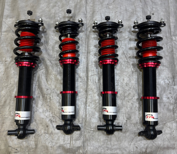 2006-2010 Pontiac Solstice / Saturn Sky RPM Motorsports Adjustable Coilover Shocks / USED / 101K PS076