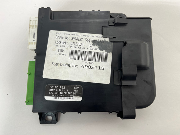 2008 Mini Cooper S R52 Convertible Footwell Body Control Module / 6982115 /   R1033