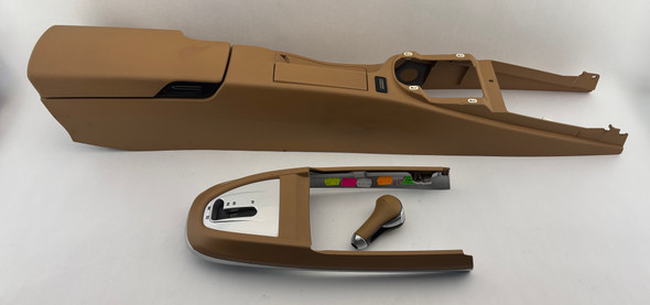 2005-2012 Porsche 987 Cayman / 997 911 Center Console w/ Lid / Sand Beige /   BC037