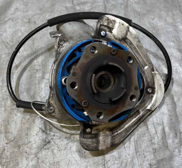2005-2008 Porsche 987 Boxster S Cayman S Driver Rear Hub w/ Control Arms / Subframe Bracket / 80K BC037