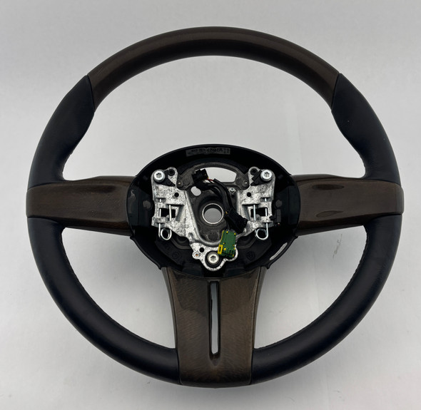 2003-2008 BMW Z4 Sport Leather Steering Wheel w/ Fine Wood / Manual /   Z4063