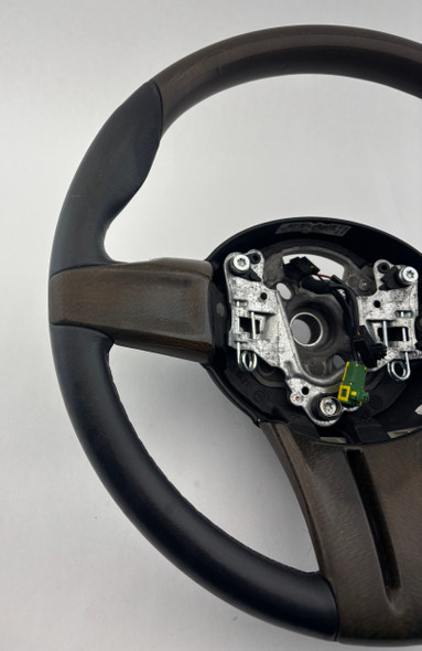 2003-2008 BMW Z4 Sport Leather Steering Wheel w/ Fine Wood / Manual /   Z4063