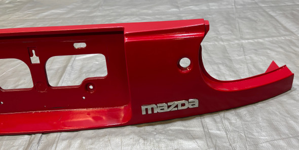 1990-1997 Mazda Miata Rear Finish Panel / License Plate Panel / Classic Red  NA114