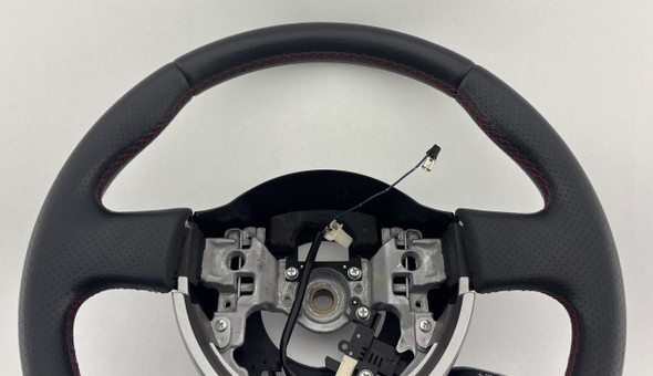 2013-2016 Scion FRS Black Leather Steering Wheel w/ Trim / Manual *Cosmetic Wear* /   FB052
