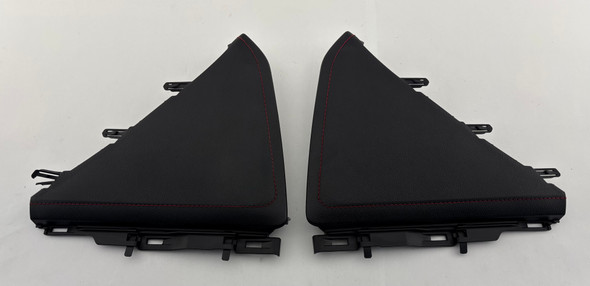 2013-2016 Scion FRS / Subaru BRZ OEM Console Knee Pads / Red Stitching /   FB052