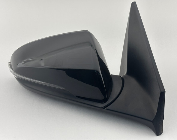 2019-2022 Hyundai Veloster N Passenger Side Mirror / Black /   HV012