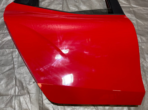 2019-2022 Hyundai Veloster Passenger Rear Door Assembly / Racing Red  HV012