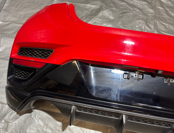 2019-2022 Hyundai Veloster N Rear Bumper Cover w/ Grilles / Racing Red  HV012