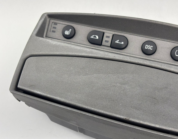 2003-2004 E85 BMW Z4 Roadster Ashtray Console w/ DSC Switches / Gray /   Z4063