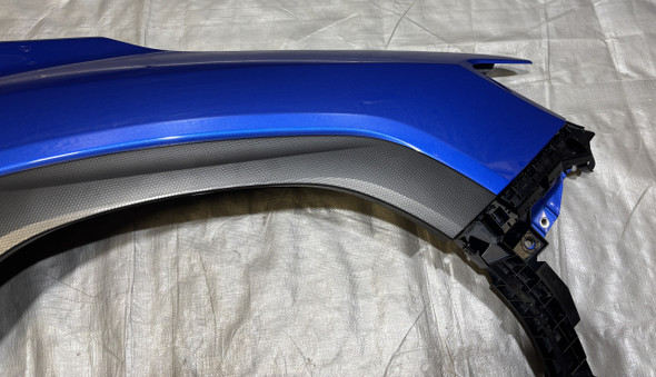 2022-2024 Subaru WRX Passenger Side Fender Panel w/ Flare Trim / WR Blue Pearl  SW006