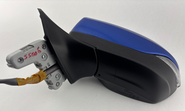 2022-2023 Subaru WRX Premium Driver Side Mirror / Heated / Blind Spot / WR Blue Pearl  SW006