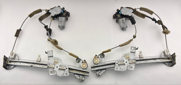 1999-2005 Mazda Miata Driver & Passenger Side Power Window Regulators / Pair / Repaired /   NB274