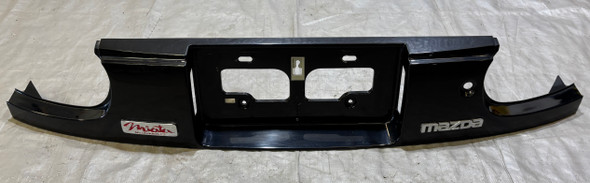 1990-1997 Mazda Miata Rear Finish Panel / License Plate Panel / Brilliant Black  NA115