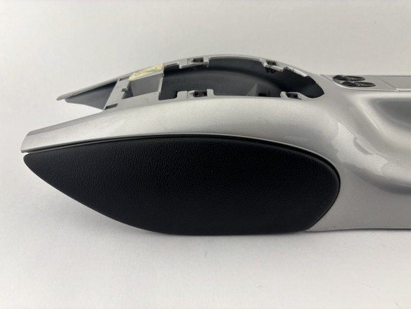 1997-2004 Porsche 986 Boxster / 99-04 996 911 Center Console w/ Lid / DAMAGE / Arctic Silver Metallic  BX069