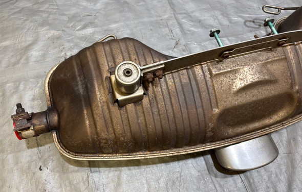 2000-2002 Porsche 986 Boxster 2.7l Exhaust Muffler w/ Tip / OEM / 60K BX069
