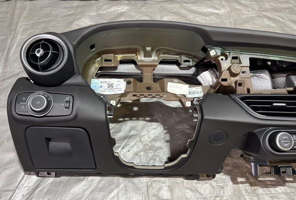 2017-2022 Alfa Romeo Giulia OEM Dashboard Panel w/ Passenger Air Bag / Black Leather /   AG006