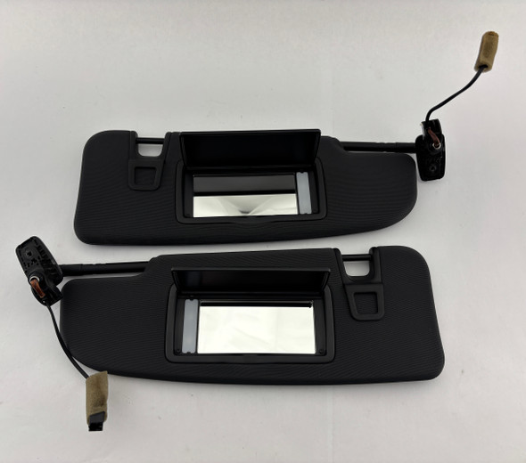 2017-2022 Alfa Romeo Giula OEM Sun Visors w/ Homelink / Black / Pair / AG006