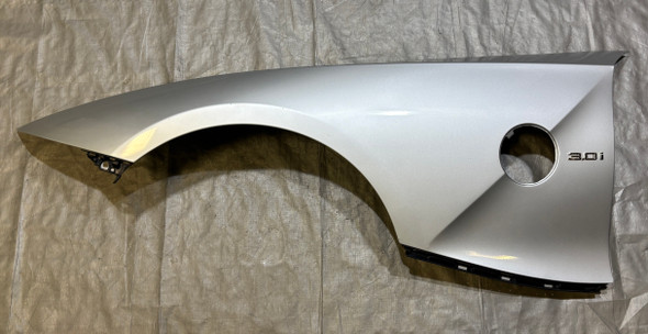 2003-2008 E85 E86 BMW Z4 Driver Side Front Fender Panel / Titan Silver  Z4064