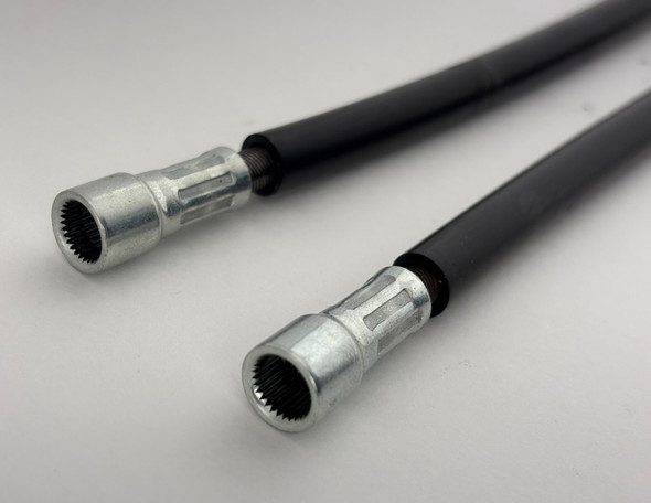 2003-2008 E85 BMW Z4 Convertible Soft Top Latching Cables / Shafts / Pair /   Z4064