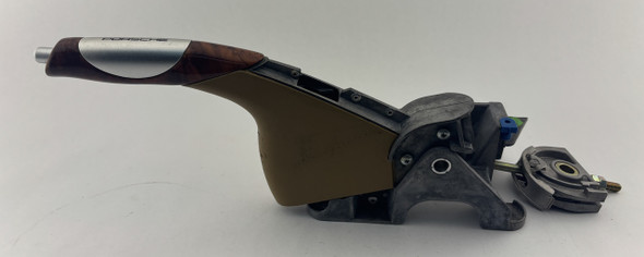 1997-2004 Porsche 986 Boxster / 996 911 Parking Brake Handle / Savannah Beige / Light Burr Maple Wood /   P6020