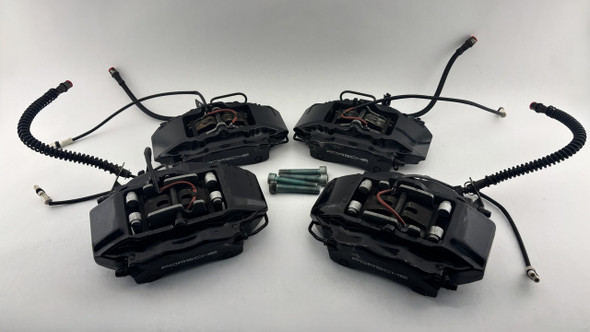 1999-2004 Porsche 996 911 Carrera Brembo Brake Calipers / Black / Set of 4 / 63K P6020