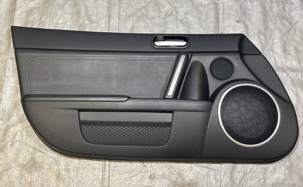 2009-2015 Mazda MX5 Miata Black Leather Interior Door Panels / Pair /   NC111