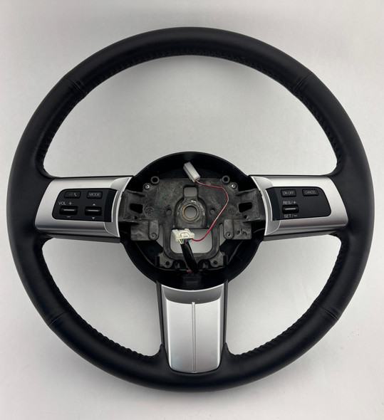 2009-2015 Mazda MX5 Miata Black Leather Steering Wheel w/ Trim / Manual /   NC111
