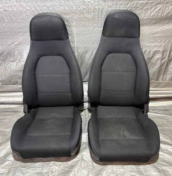 1994-1997 Mazda Miata OEM Black Cloth Seats / Pair /   NA116