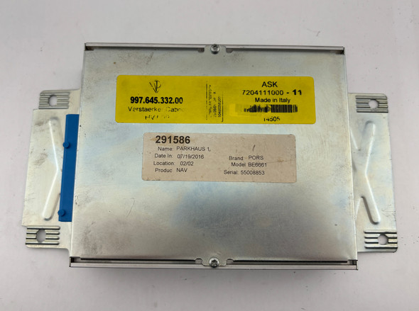 2006-2009 Porsche 997 911 Carrera OEM ASK Audio Amplifier / 99764533200 /   P7009