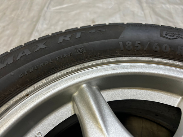 1994-1997 Mazda Miata 1.8l 14x6" Enkei Solid Spoke Wheel Rim w/ Tire / NA116