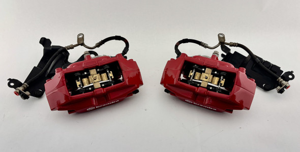 2016-2024 Mazda Mx5 Miata Brembo Front Brake Calipers / Red / Pair / 53K ND052