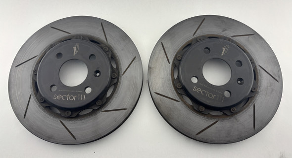 2005-2011 Lotus Elise Exige Inokinetic ULTRADisc Front Brake Rotors / Pair / USED / LEL03