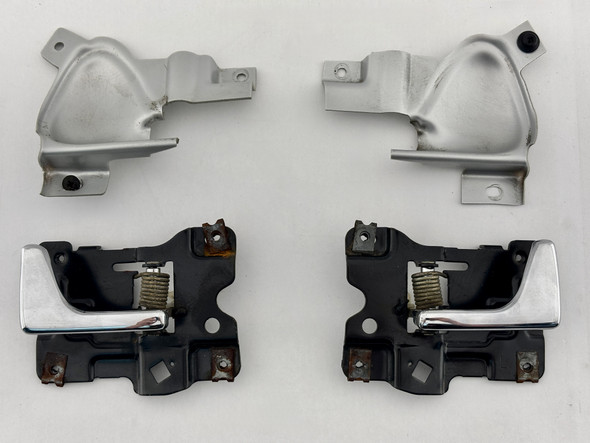 2005-2011 Lotus Elise Exige Interior Door Handles / Pair / Chrome  /   LEL03