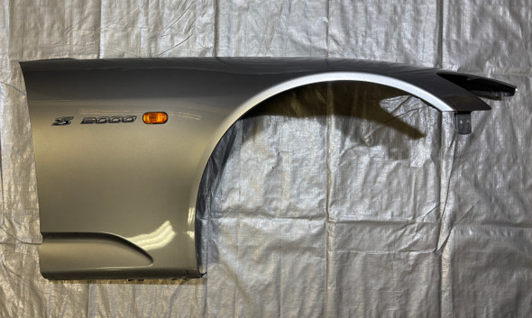 2000-2009 Honda S2000 OEM Passenger Side Fender / Silver Stone Metallic  HS009