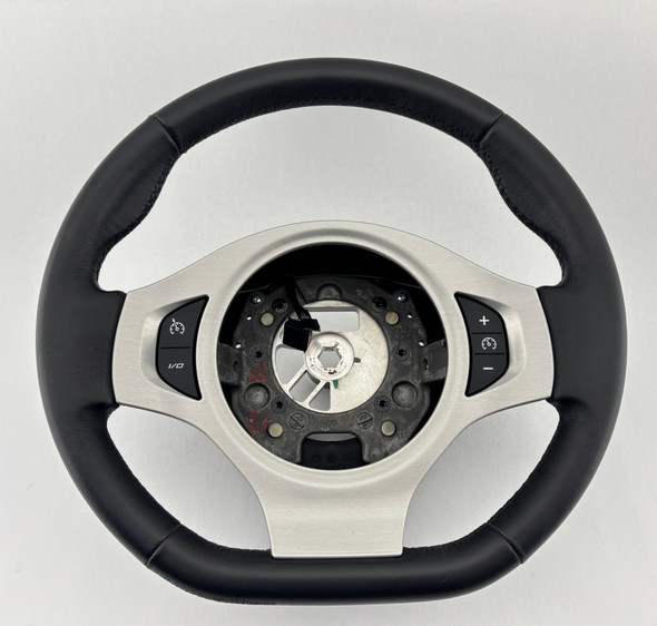 2010-2014 Lotus Evora OEM Steering Wheel w/ Trim / Silver /  Manual /   LEV01