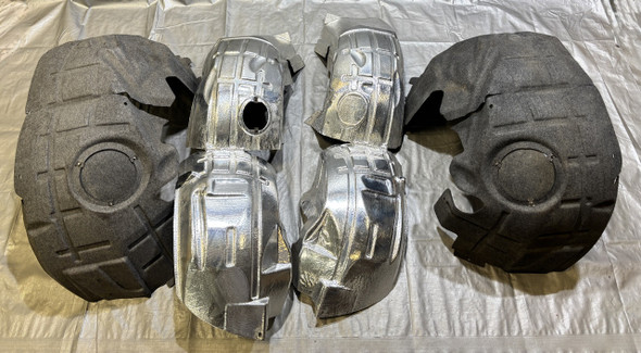 2010-2014 Lotus Evora OEM Driver & Passenger Front Fender Liners / Splash Shields /   LEV01