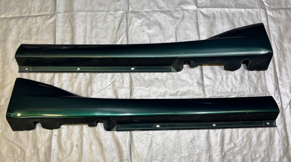 1999-2005 Mazda Miata Small Tupperware Side Skirts & Mud Flaps / OEM / Emerald Mica  NB276