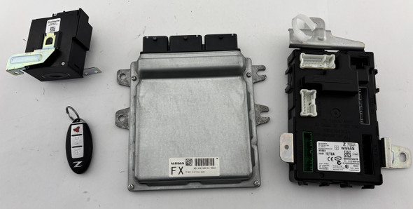 2013-2017 Nissan 370Z Engine Control Module ECU w/ Body Control Module / Key FOB /   7Z024