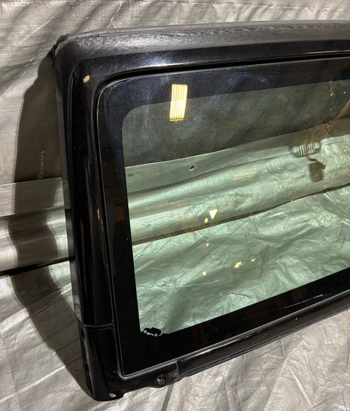 2009-2018 Jeep Wrangler JK OEM Windshield Panel w/ Glass / Frame Assembly / Black Clearcoat  JK018