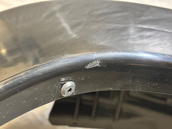 2007-2017 Jeep Wrangler JK Passenger Front Wheel Arch Flare / Black Clearcoat  JK018
