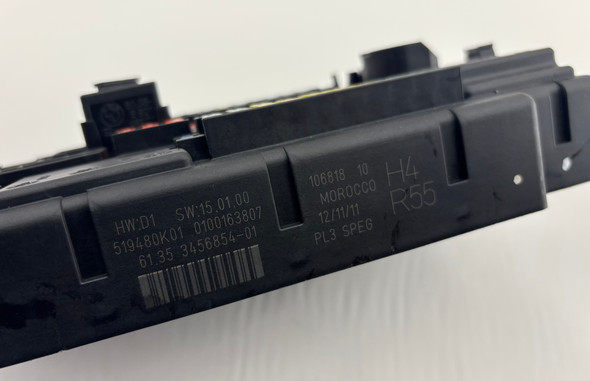 2008-2014 Mini Cooper S R55 Clubman Interior BCM Fuse Block / 6135345685401 /   R2034