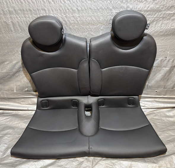 2008-2014 Mini Cooper R56 Hatchback R55 Clubman Front & Rear Seat Set / Black Leatherette /   R2034